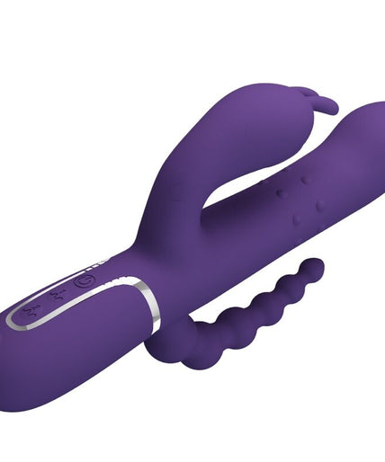 Pleasurements – Pretty Love – Cammy Dreifach Vibrator 4-in-1 Lila Pleasurements – Pretty Love – Cammy Dreifach Vibrator 4-in-1 Lila