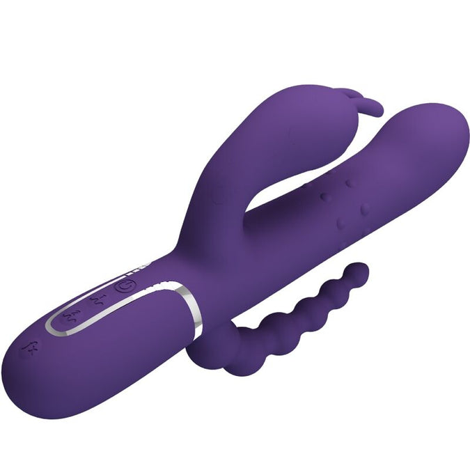 Pleasurements – Pretty Love – Cammy Dreifach Vibrator 4-in-1 Lila