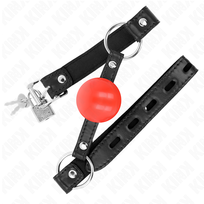 Kink – Rote Tpe Kugel 4 Cm Knebel 60 X 2 Cm