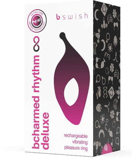 B Swish – Bcharmed Rhythm Infinite Deluxe Penis Ring 15 Vibrations Black B Swish – Bcharmed Rhythm Infinite Deluxe Penis Ring 15 Vibrations Black
