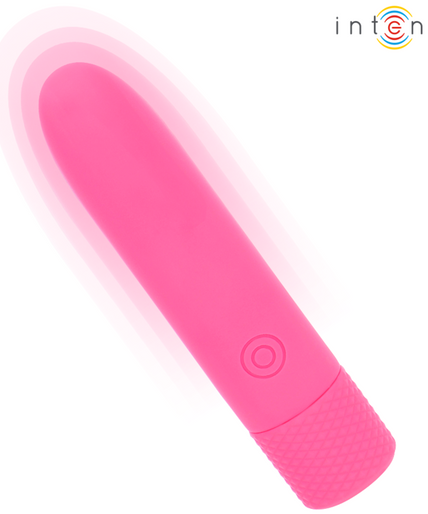 Intense – Symone USB wiederaufladbarer vibrierender Bullet mit 8 Vibrationsmodi, Pink, 10 x 2,2 cm Intense – Symone USB wiederaufladbarer vibrierender Bullet mit 8 Vibrationsmodi, Pink, 10 x 2,2 cm
