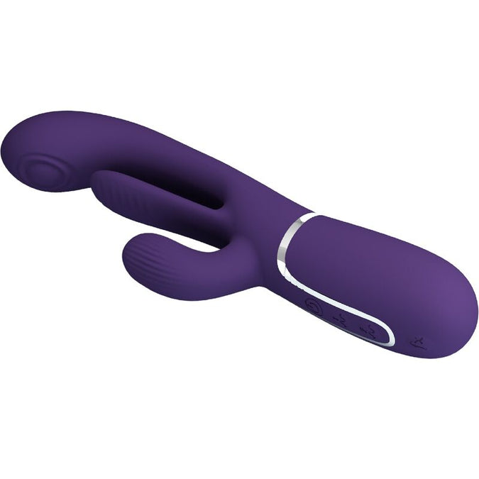 Pretty Love – Shania Dreifach Rabbit Vibrator Multifunktion Lila