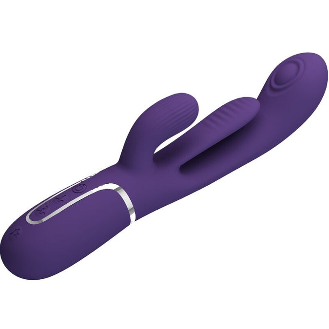 Pretty Love – Shania Dreifach Rabbit Vibrator Multifunktion Lila