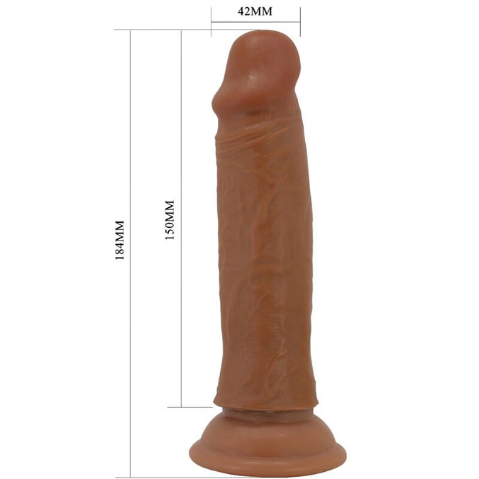 Pretty Love – Quentin Realistische Dildo 18 Cm Bruin