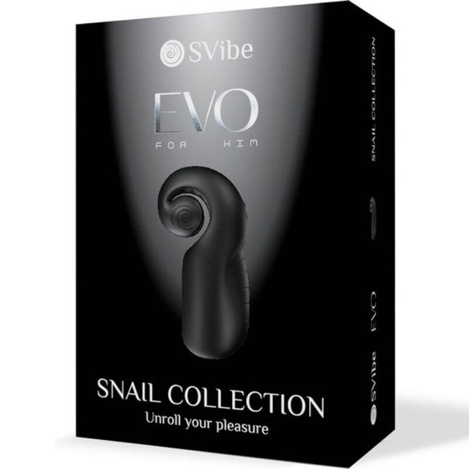 Snail Vibe – Evo Für Ihn Männlicher Masturbator Slide Nroll Schwarz