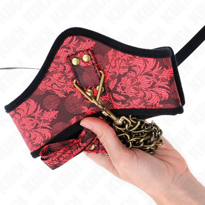 Kink – Scandal Modell Halskette mit Spitzenriemen 75 cm 44 x 10 cm