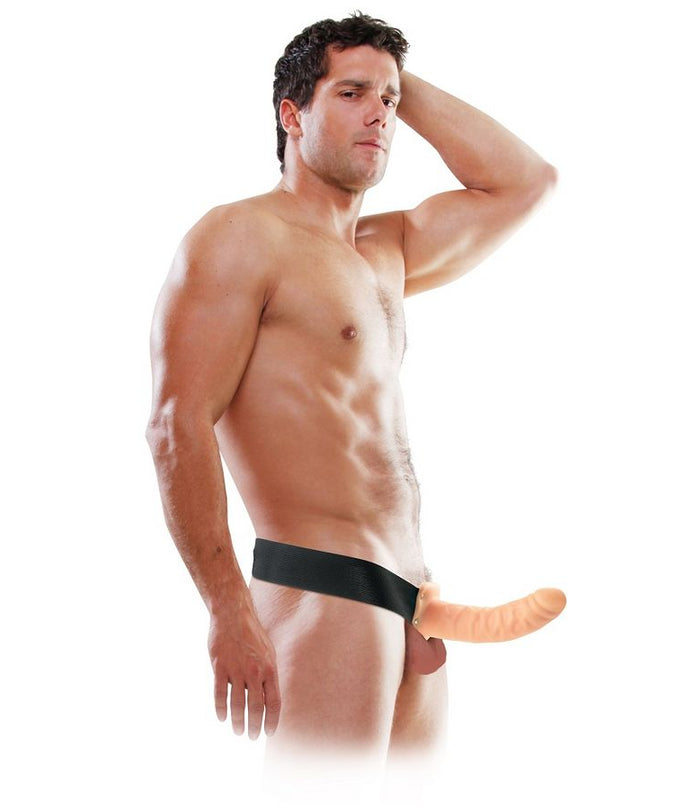 Fetish Fantasy Series – 19 Cm Hollow Strap – On Natural