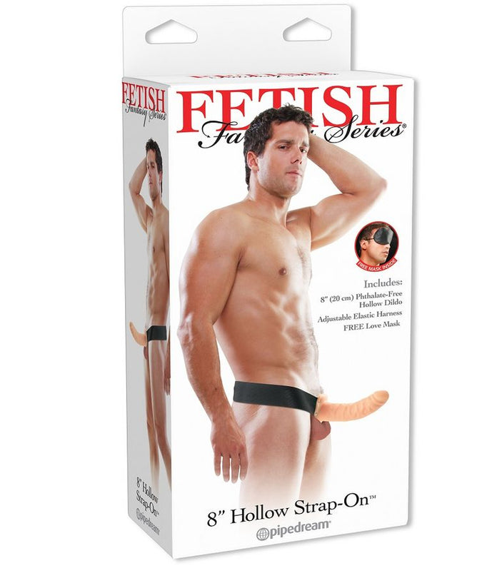 Fetish Fantasy Series – 19 Cm Hollow Strap – On Natural