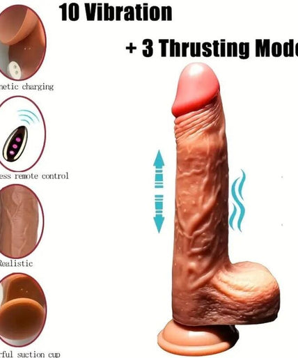 Armony – Wiederaufladbarer realistischer Vibrations-Dildo Armony – Wiederaufladbarer realistischer Vibrations-Dildo