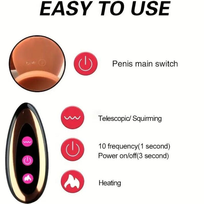 Armony – Rechargeable Vibrating Realistic Dildo
