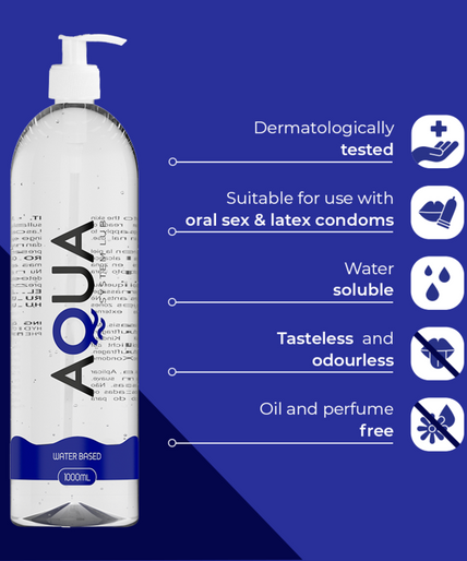 Aqua Quality – Water Based Lubricant 1000 Ml Aqua Quality – Water Based Lubricant 1000 Ml