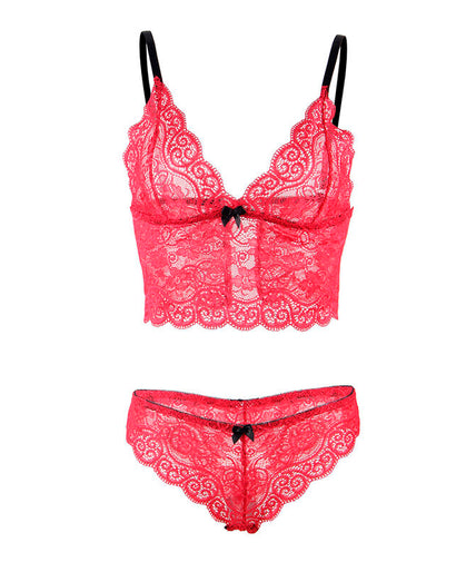 Subblime – 953904 Silk And Lace Nightgown + Panties Red L/xl Subblime – 953904 Silk And Lace Nightgown + Panties Red L/xl