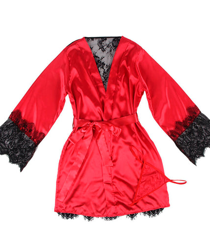 Subblime – 954017 Lace Sheer Back Camisole + Thong Red/black S/m Subblime – 954017 Lace Sheer Back Camisole + Thong Red/black S/m
