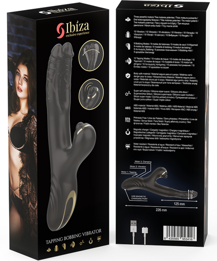 Ibiza – Two Dragons Doppelvibrator Schwarz Ibiza – Two Dragons Doppelvibrator Schwarz