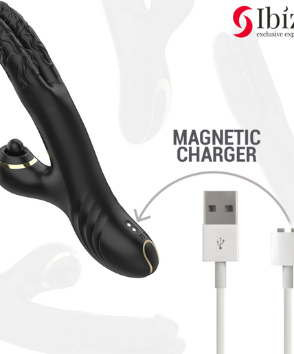 Ibiza – Two Dragons Doppelvibrator Schwarz Ibiza – Two Dragons Doppelvibrator Schwarz