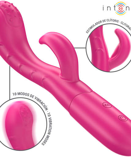 Intense – Amara Vibrator mit stimulierender Zunge 10 Vibrationen Pink Intense – Amara Vibrator mit stimulierender Zunge 10 Vibrationen Pink