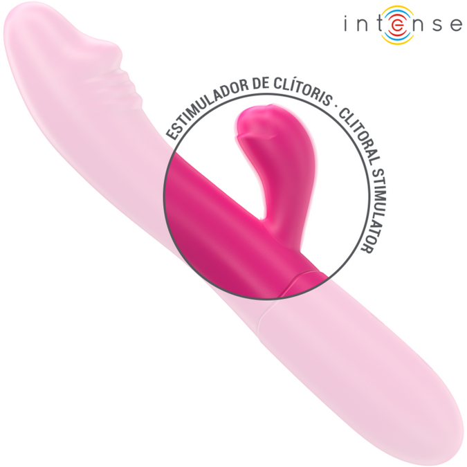 Intense – Ivy Flexibele Vibrator 10 Vibraties Met Stimulerende Tong Roze