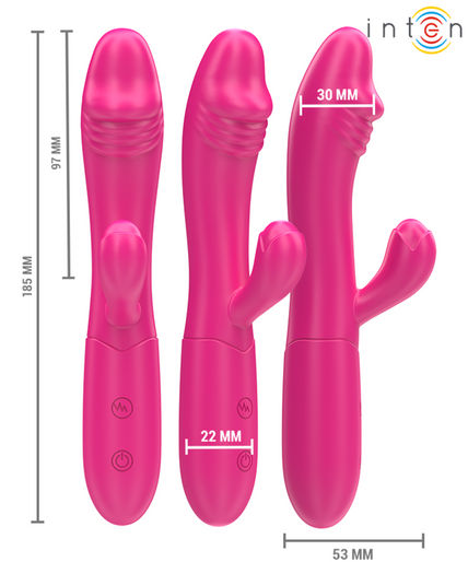 Intense – Ivy Flexibler Vibrator 10 Vibrationen mit stimulierender Zunge Pink Intense – Ivy Flexibler Vibrator 10 Vibrationen mit stimulierender Zunge Pink
