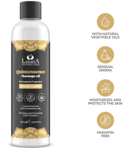 Intimateline Luxuria – Aceite De Masajes Vainilla Exotic 150 Ml Intimateline Luxuria – Aceite De Masajes Vainilla Exotic 150 Ml