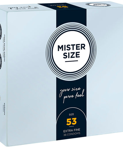 Mister Size – Condom Size M 53 Mm (36 Units) Mister Size – Condom Size M 53 Mm (36 Units)