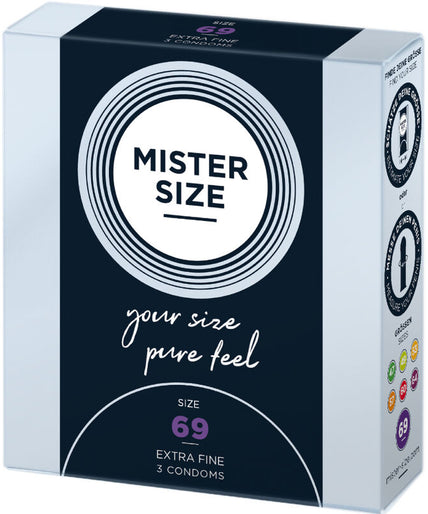 Mister Size – Condoms Size XXXL 69 Mm (3 Units) Mister Size – Condoms Size XXXL 69 Mm (3 Units)