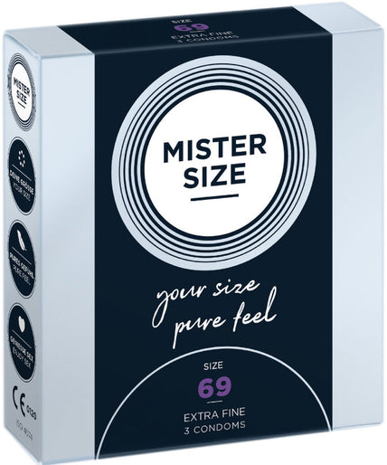 Mister Size – Condoms Size XXXL 69 Mm (3 Units) Mister Size – Condoms Size XXXL 69 Mm (3 Units)