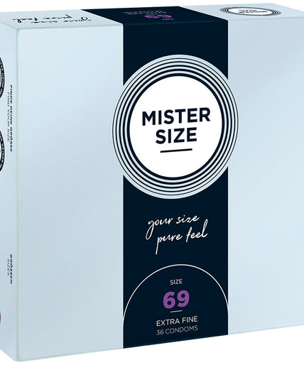 Mister Size – Condoms Size XXXL 69 Mm (36 Units) Mister Size – Condoms Size XXXL 69 Mm (36 Units)