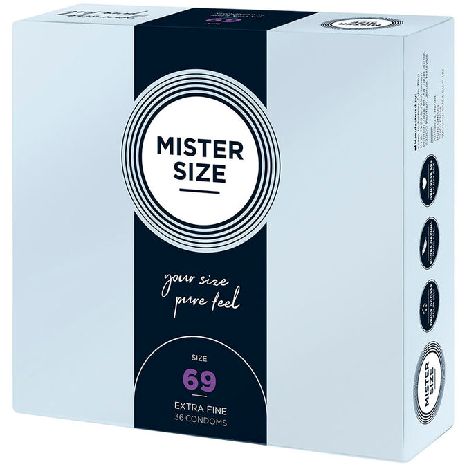 Mister Size – Condoms Size XXXL 69 Mm (36 Units)