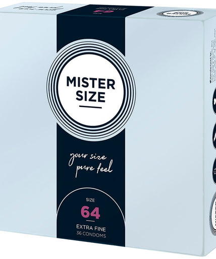 Mister Size – Condoms Size XXL 64 Mm (36 Units) Mister Size – Condoms Size XXL 64 Mm (36 Units)
