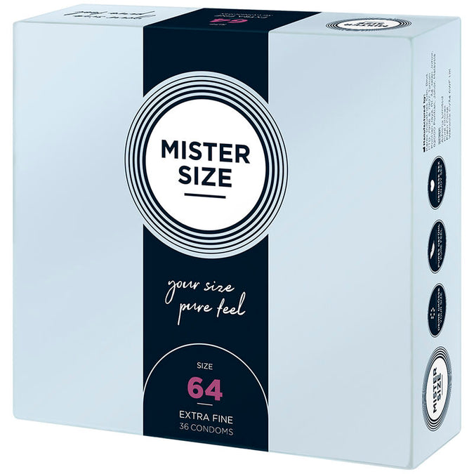 Mister Size – Condoms Size XXL 64 Mm (36 Units)
