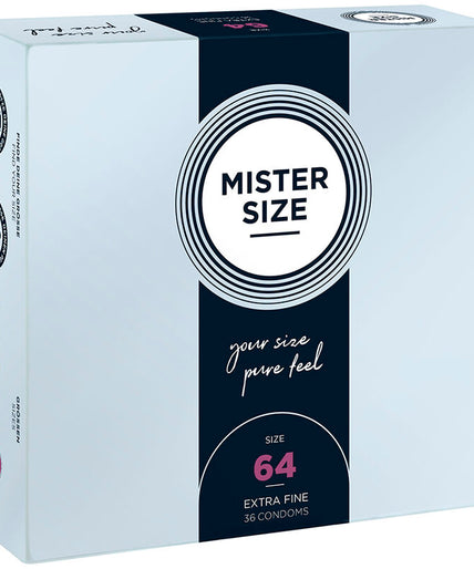 Mister Size – Condoms Size XXL 64 Mm (36 Units) Mister Size – Condoms Size XXL 64 Mm (36 Units)