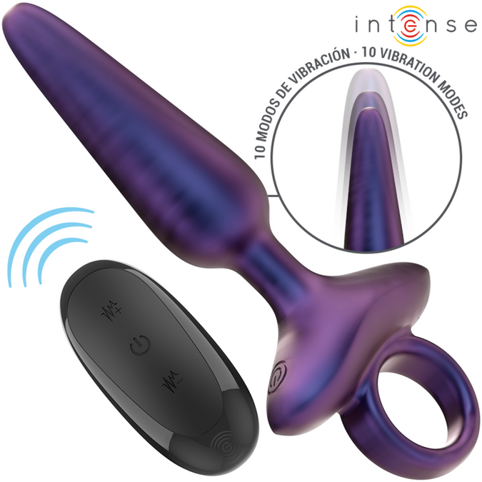 Intense – Marlon Vibrating Anal Plug Model 4 Remote Control