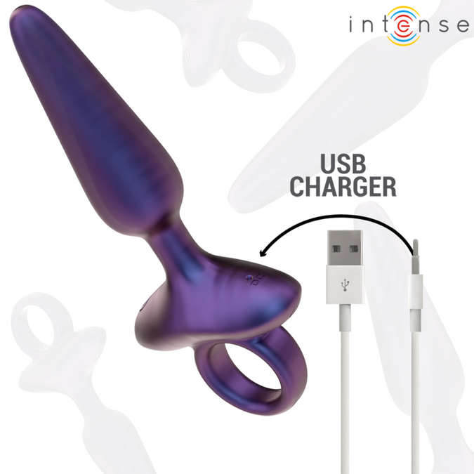 Intense – Marlon Vibrating Anal Plug Model 4 Remote Control