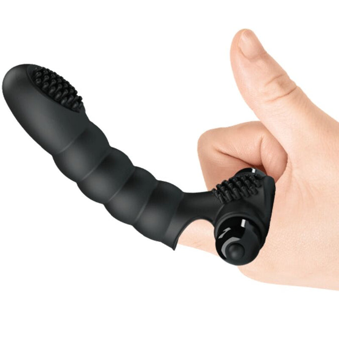 Pretty Love – Alexander Finger-Vibrator 10 Vibrationen Schwarz