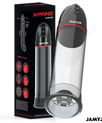 Jamyjob – Xpand Automatische Pumpe mit 3 Saugstufen Grau Jamyjob – Xpand Automatische Pumpe mit 3 Saugstufen Grau