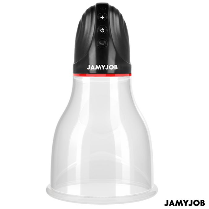 Jamyjob – Xpand Lite Automatische Hodensackpumpe mit 3 Saugstufen Grau
