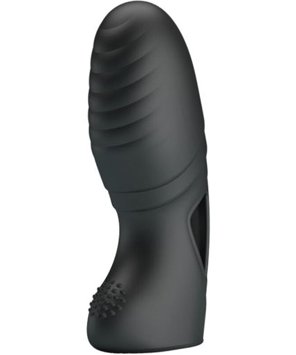 Pretty Love – Alan siliconen vinger vibrator zwart Pretty Love – Alan siliconen vinger vibrator zwart