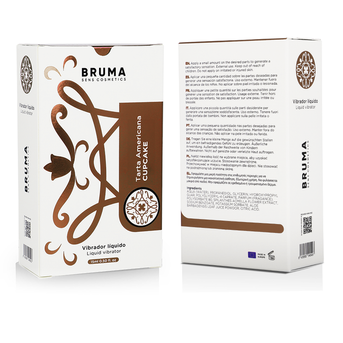 Bruma – Flüssiger Vibrator Ultra Gleitender Cupcake 15 Ml