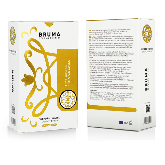Bruma – Flüssiger Vibrator Ultra Gleitender Pina Colada 15 Ml