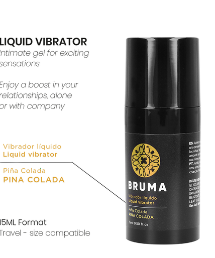 Bruma – Flüssiger Vibrator Ultra Gleitender Pina Colada 15 Ml Bruma – Flüssiger Vibrator Ultra Gleitender Pina Colada 15 Ml