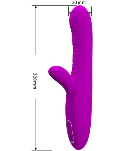 Pretty Love – Angelique Multifunktions-Vibrator + Klitoris-Stimulator Lila Pretty Love – Angelique Multifunktions-Vibrator + Klitoris-Stimulator Lila