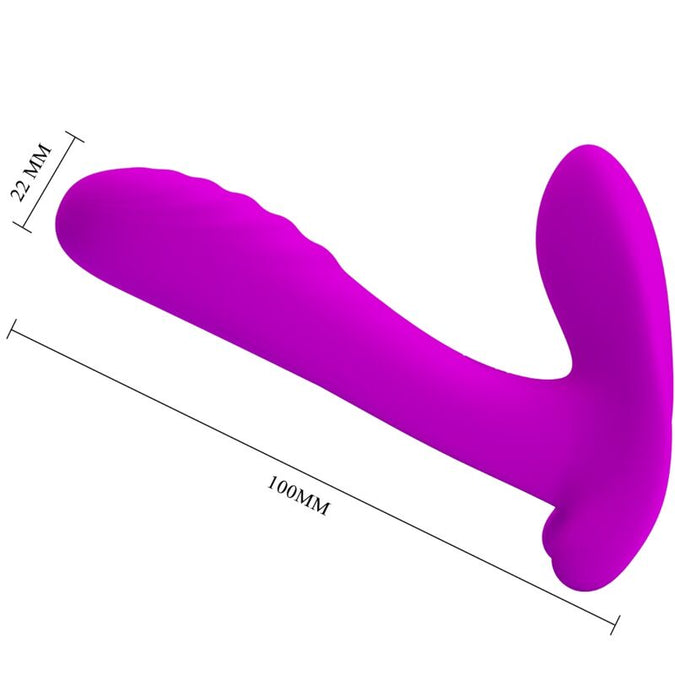 Pretty Love – Massager & Vibrator 12 Vibrations Fernbedienung Lila