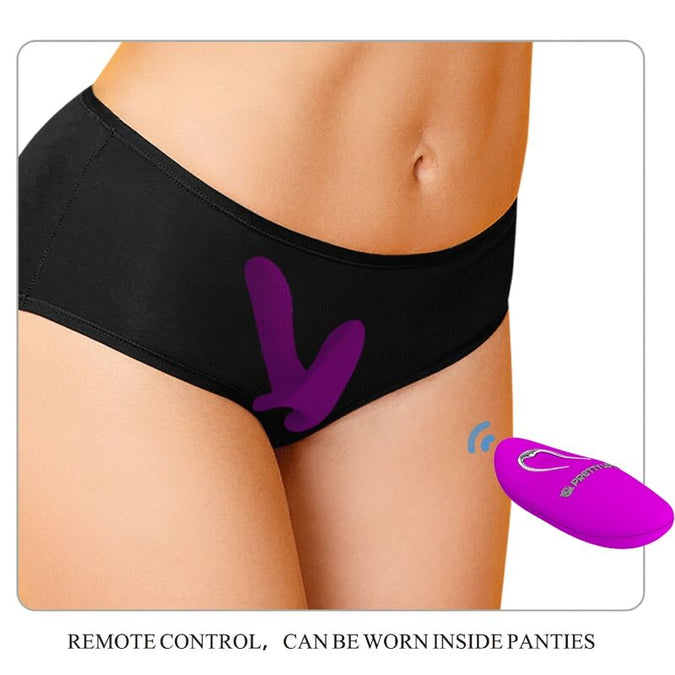 Pretty Love – Massager & Vibrator 12 Vibrations Fernbedienung Lila