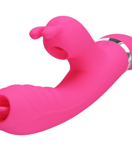 Pretty Love – Phoenix Multifunktionaler Rabbit Vibrator Pink Pretty Love – Phoenix Multifunktionaler Rabbit Vibrator Pink
