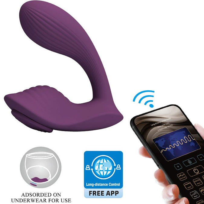Pretty Love – Franz Massager en Vibrator Gratis App Paars