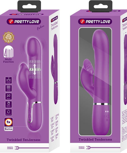 Pretty Love – 4-in-1 Multifunktionsvibrator und Stimulator Lila Pretty Love – 4-in-1 Multifunktionsvibrator und Stimulator Lila