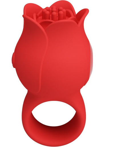 Pretty Love – Jae Rozenvormige Vinger Vibrator 10 Vibraties Rood Pretty Love – Jae Rozenvormige Vinger Vibrator 10 Vibraties Rood