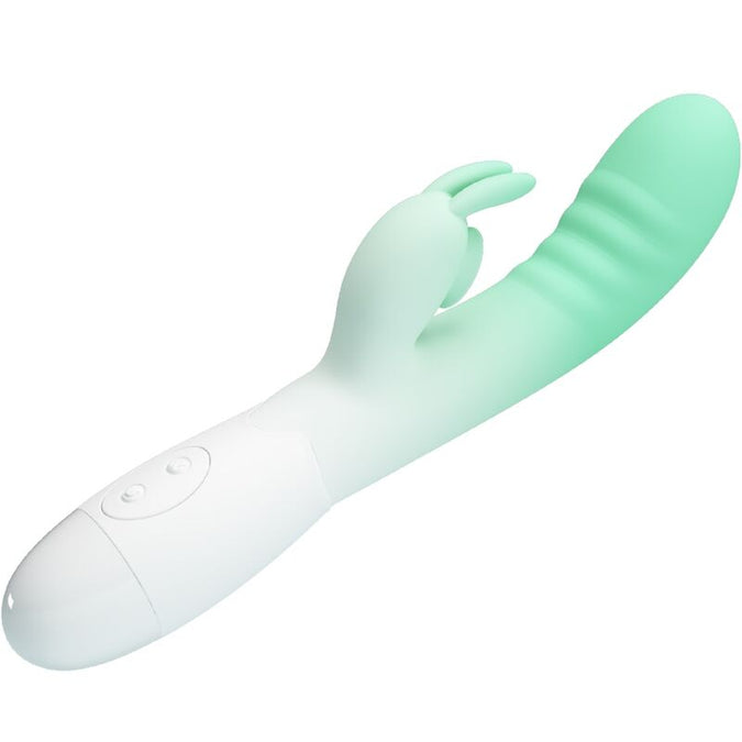 Pretty Love – Cerberus Rabbit Vibrator 30 Trillingen Groen