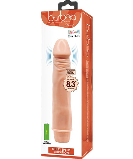 Baile – Zwerg realistischer Vibrator 21 cm Hautfarbe Baile – Zwerg realistischer Vibrator 21 cm Hautfarbe