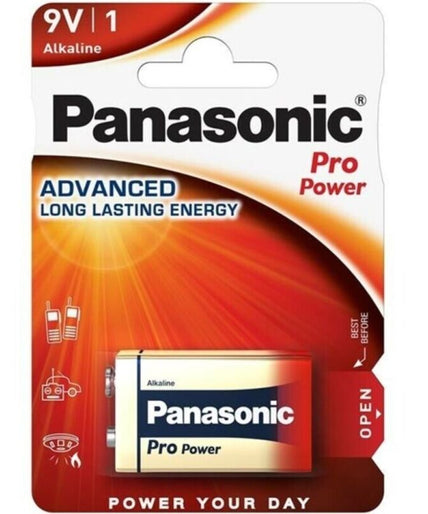 Panasonic – Pro Power Alkaline 9v Battery Lr61 Blister*1 Panasonic – Pro Power Alkaline 9v Battery Lr61 Blister*1